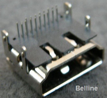 שקע HDMI למעגל מודפס