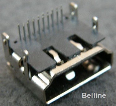 שקע HDMI למעגל מודפס
