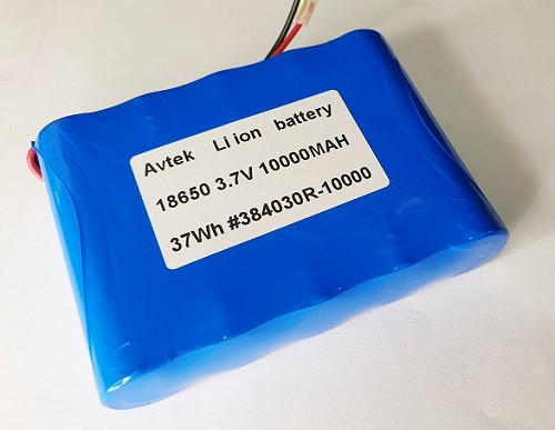 סוללה נטענת ליתיום יון 3.7v 10000mA