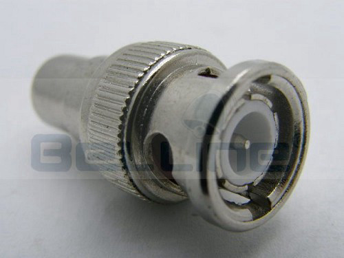 מעבר שקע RCA לתקע BNC מתכת