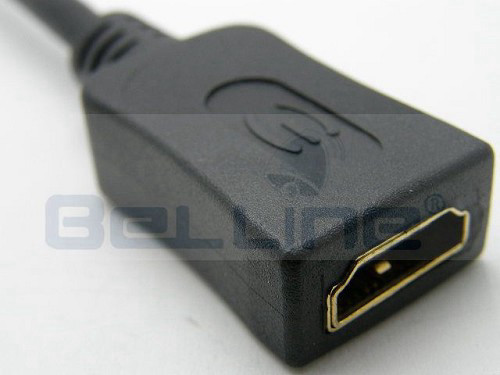 כבל HDMI - MINI HDMI אורך 19 ס