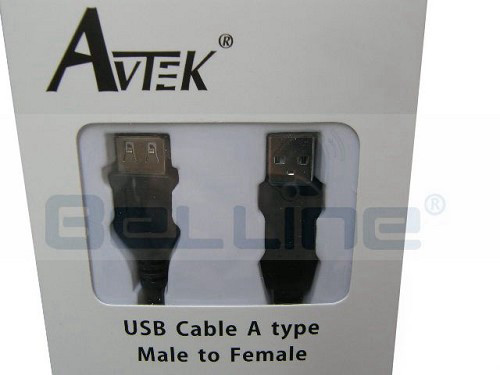 כבל מאריך AVTEK USB אורך 5מ'