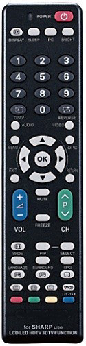 שלט חליפי לטלויזיות שארפ SHARP LCD / LED