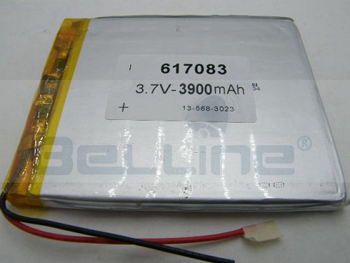 סוללה נטענת 3.7V 3900mA ליתיום פולימר