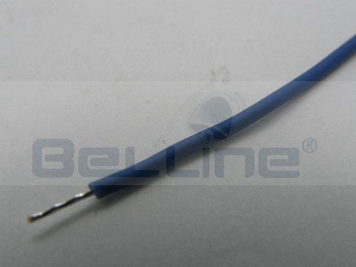 חוט רב גידי מצופה בדיל, צבע כחול 24AWG מחיר לגליל 100מטר