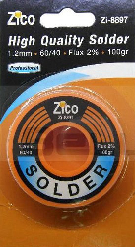 בדיל איכותי 60/40 1.2mm תוצרת ZICO