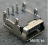 שקע USB מיני טרפז למעגל מודפס