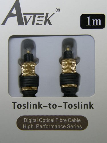 כבל אופטי AVTEK CABELS TOSH-TOSH 1M