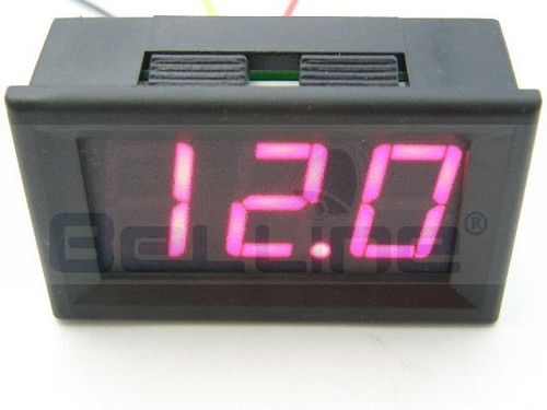 מודד פאנל DC 0-99V תצוגה דיגיטלית