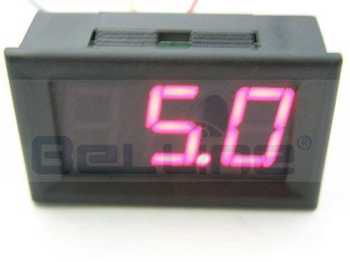 מודד פאנל DC 0-99V תצוגה דיגיטלית
