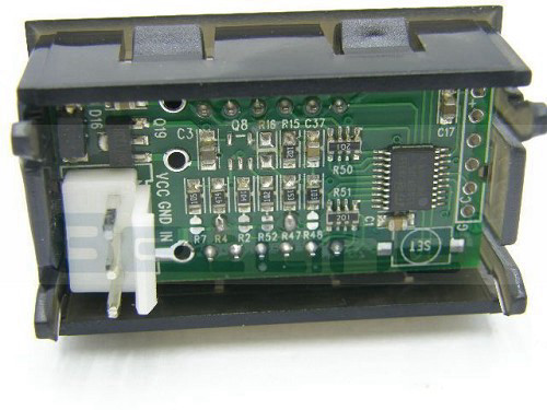 מודד פאנל DC 0-99V תצוגה דיגיטלית