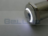 מפסק לחיצה רגעי מתכת N.O + תאורת לד בצבע לב