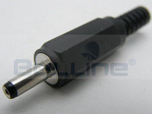 תקע 1.3mm DC על חוט