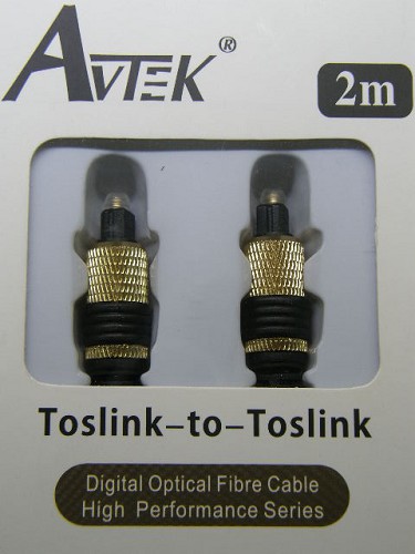 כבל אופטי AVTEK CABELS TOSH-TOSH 2M