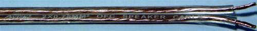 כבל רמקול שקוף 0.75MM AVTEK SPEAKER CABLE
