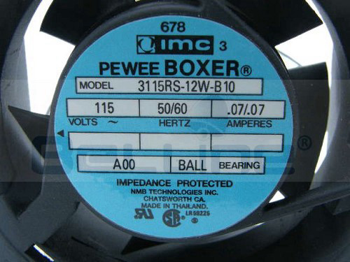 מאוורר 115V AC 50/60Hz 80X80X38mm