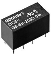 ממסר 3V DC מיתוג 2A 2XC.O