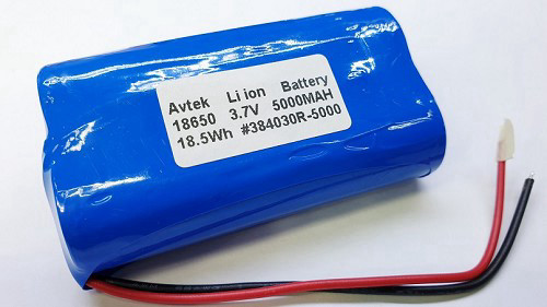 סוללה נטענת ליתיום יון 3.7v 5000mA