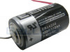 סוללה ליתיום 1/2AA 3.6V עם מוליכים להלחמה במעגל