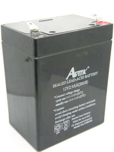 סוללה נטענת  LEAD ACID 12V 2.7AH