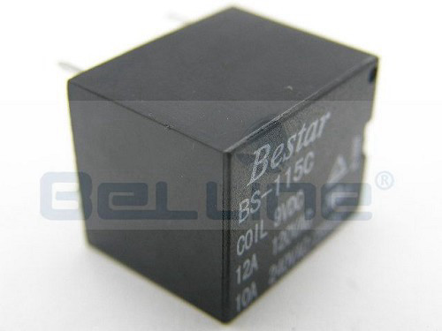 ממסר 9V DC מיתוג 10A 1XC.O