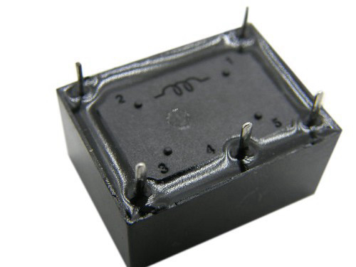 ממסר 5V 1XC.O מיתוג עד 16A