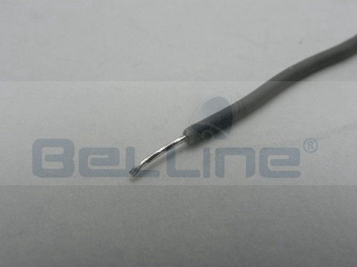 חוט רב גידי מצופה בדיל, צבע אפור 24AWG מחיר לגליל באורך 100מטר