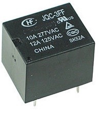 ממסר 12V DC מיתוג 10A 1XC.O