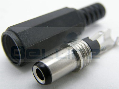 תקע 3.1mm DC על חוט