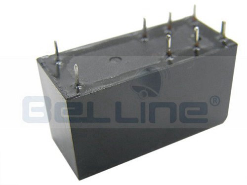ממסר 12V DC מיתוג 8A 2XC.O