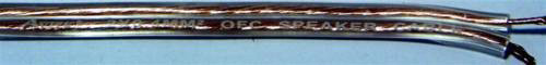 כבל רמקול שקוף 0.4ממ AVTEK SPEAKER CALBE