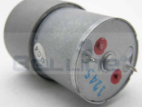מנוע עם גיר 75RPM 12V