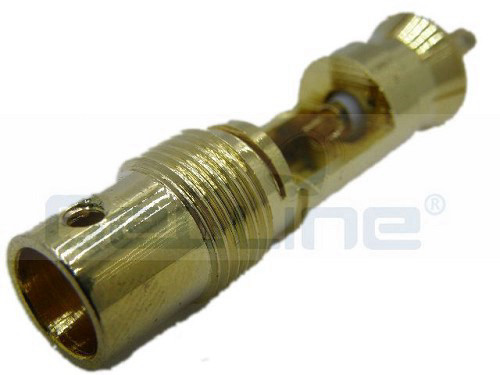 תקע RCA מתכת מקצועי עם נעילה