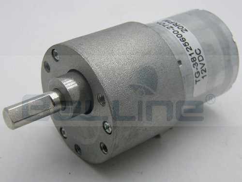 מנוע עם גיר 20RPM 12V