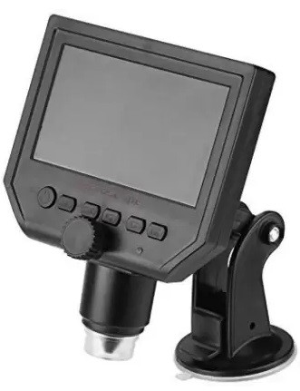 מיקרוסקופ מצלמה עם מסך 4.3" LCD הגדלה X600 ,הקלטה.