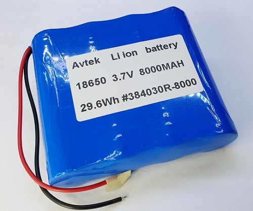 סוללה נטענת ליתיום יון 3.7v 8000mA
