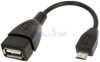 כבל OTG שקע USB לתקע מיקרו USB