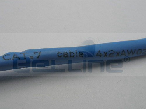 כבל רשת 0.5 מטר RJ45 מסוכך CAT7