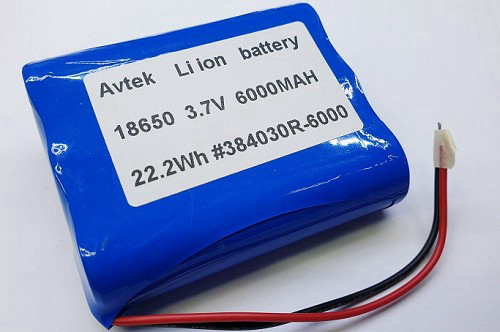 סוללה נטענת ליתיום יון 3.7v 6000mA