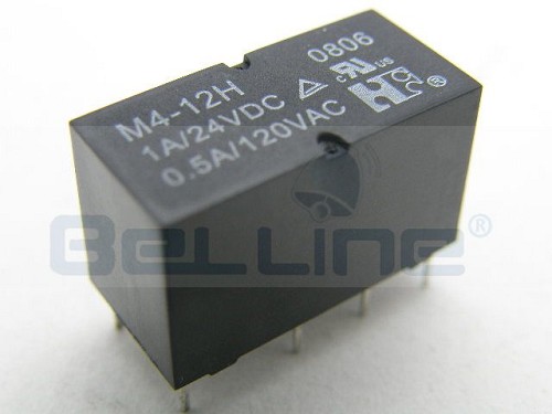 ממסר 12V DC מיתוג 1A 2XC.O