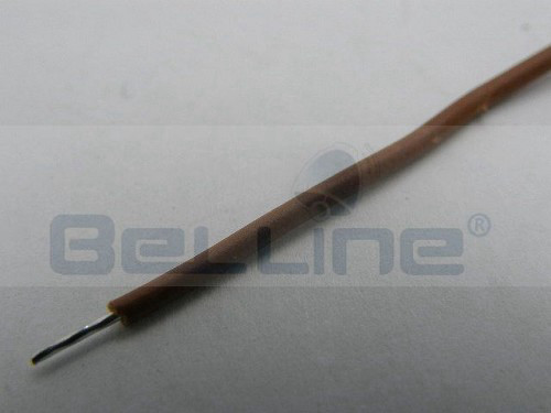 חוט רב גידי מצופה בדיל, צבע חום 24AWG מחיר למטר