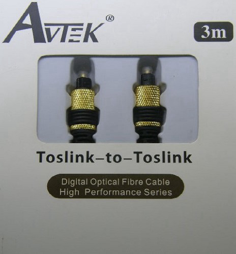 כבל אופטי AVTEK CABELS TOSH-TOSH 3M