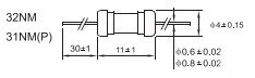 פיוז זכוכית מיקרו 2.5A להלחמה 4X11mm