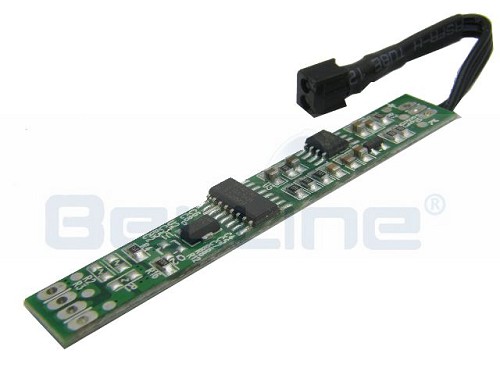 כרטיס מפסק קירבה אלקטרוני ON/OFF לתאורת לד 12-24V ממרחק 5 ס"מ