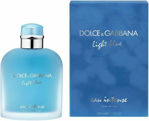 בושם לגבר דולצ'ה וגבאנה DOLCE & GABBANA LIGHT BLUE EAU INTENSE 200 ML E.D.P