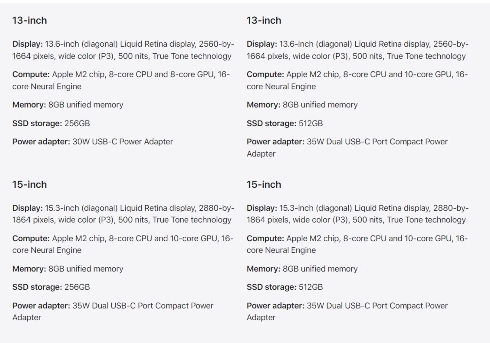 MacBook Air m2