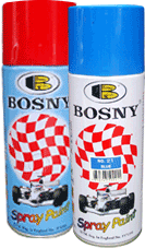 ספריי צבע בוסני | BOSNY SPRAY PAINT 400cc