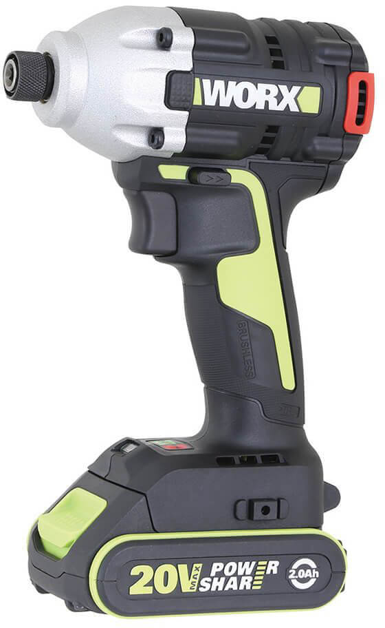 מברגת אימפקט Worx WU290.1 כולל 2 סוללות 