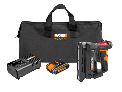 אקדח סיכות נטען 20V + סוללה 2.0AH WORX