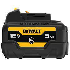 סוללה 12V 5AH עם חיווי עמיד בשמן DEWALT